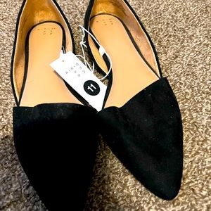 Black flats brand new with tag